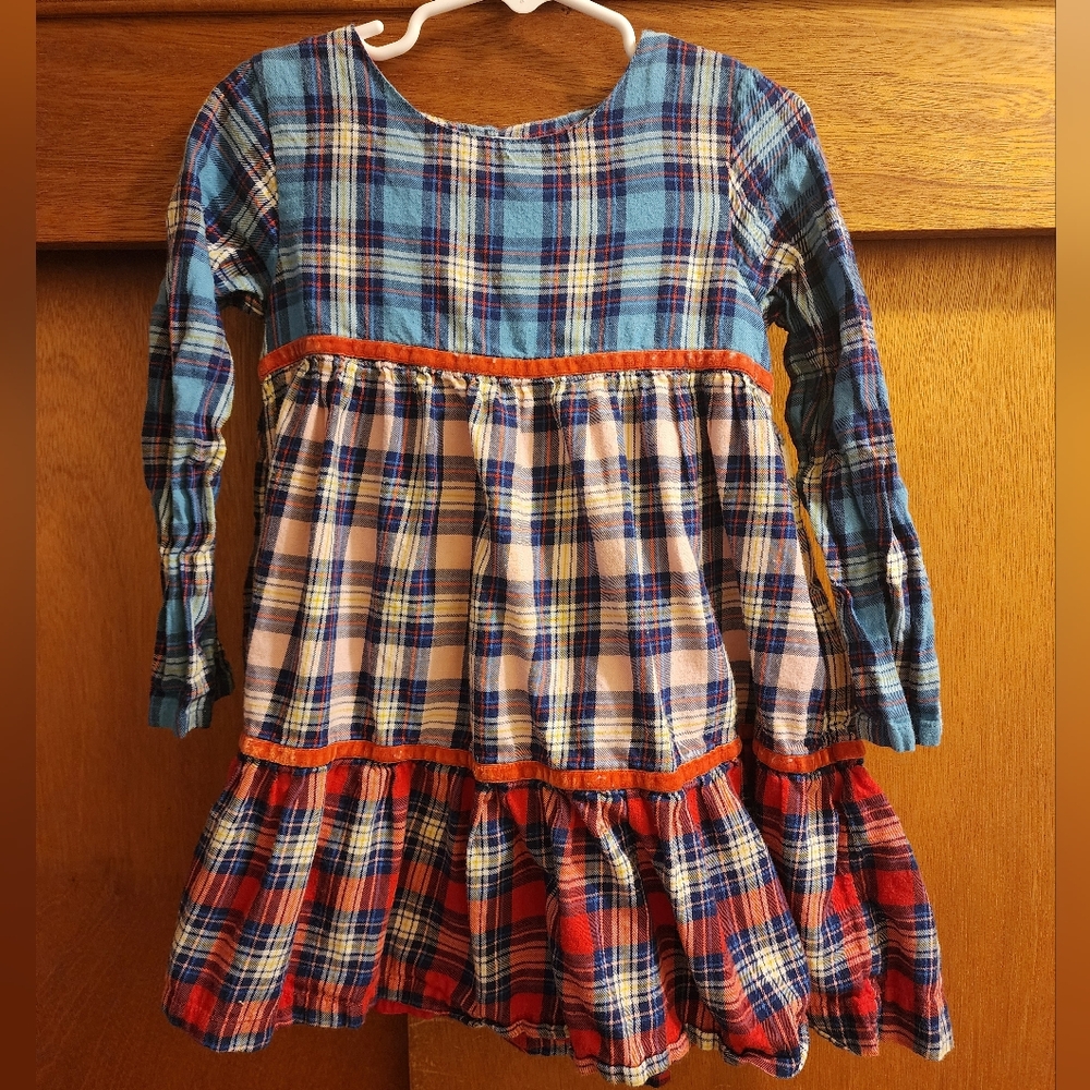 Mini Boden plaid dress